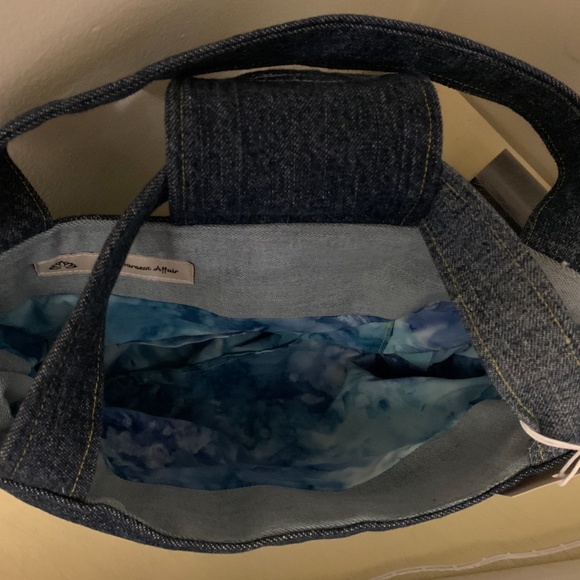Up-cycled denim had bag - Picture 2 of 3